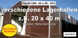 Foto: Lagerhallen z.B. 20x40m NEU