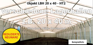 Foto: Lagerhallen z.B. 20x40m NEU