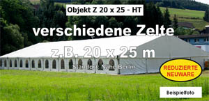 Foto: Zelte z.B. 20 x 25 m NEU