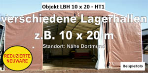 Foto: Lagerzelte z.B. 10x20m NEU