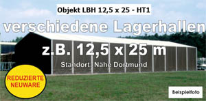 Foto: Lagerzelte z.B. 12,5x25m NEU