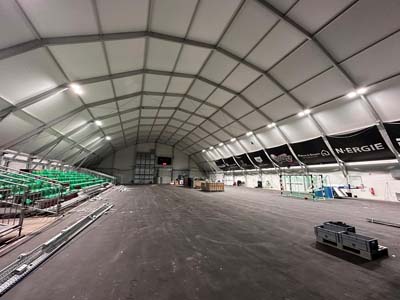 Foto: Rundbogen Eventhalle 30 x 76 m