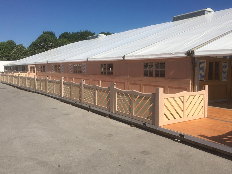 Foto: Gebrauchte Festzelthalle 33x65 m