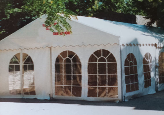 Foto: Festzelt 6x9 m