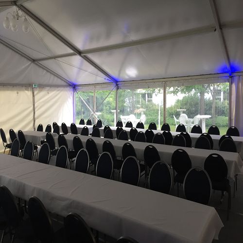 Foto: Hochprofessionelles flexibles Zeltsystem im Baukastensystem