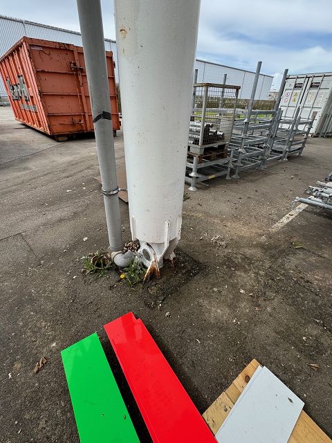 Foto: Gebrauchtes Zeltdach / Membran�berdachung 21,20 x 15,65 m