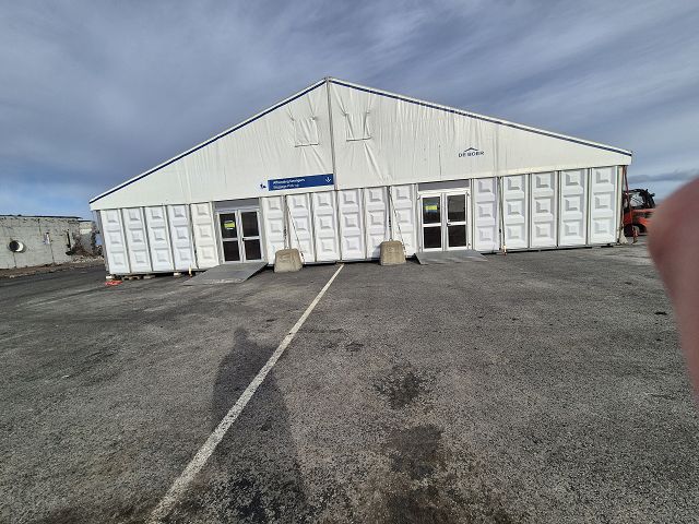 Foto: Gebrauchte Zelthalle 20 x 50 m inkl. Kassettenboden