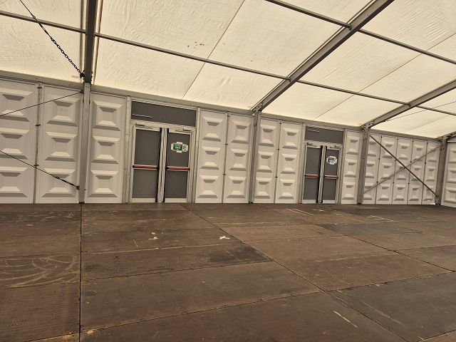 Foto: Gebrauchte Zelthalle 20 x 50 m inkl. Kassettenboden